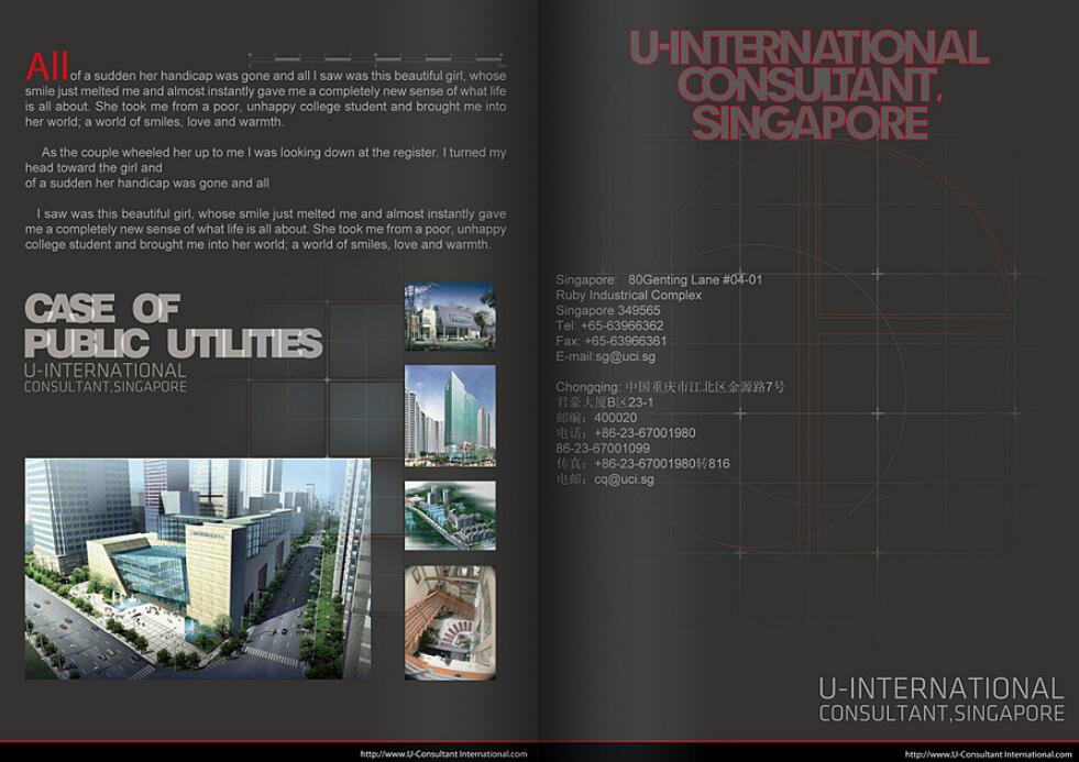 新加坡建筑行業(yè)畫冊設計案例